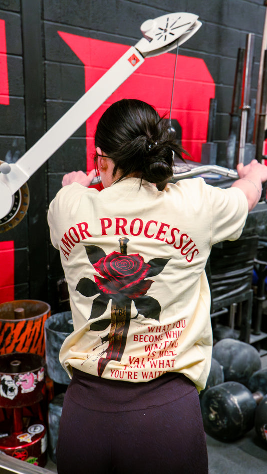 The Bloom Oversized Tee - Cream