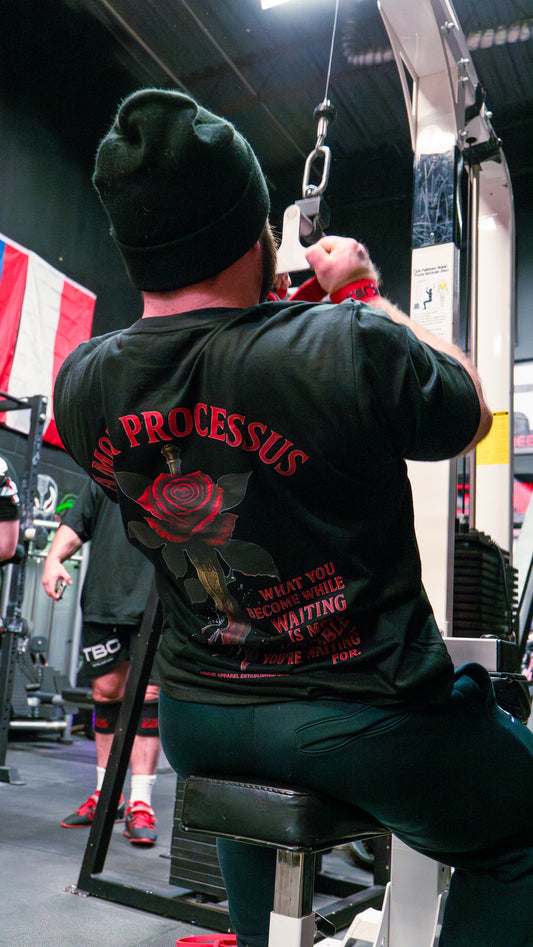 The Bloom Oversized Tee - Black