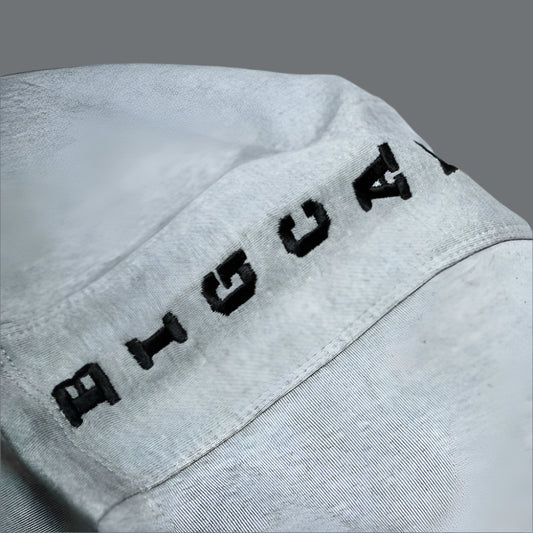 "Essentials" Hoodie - Grey / Blood