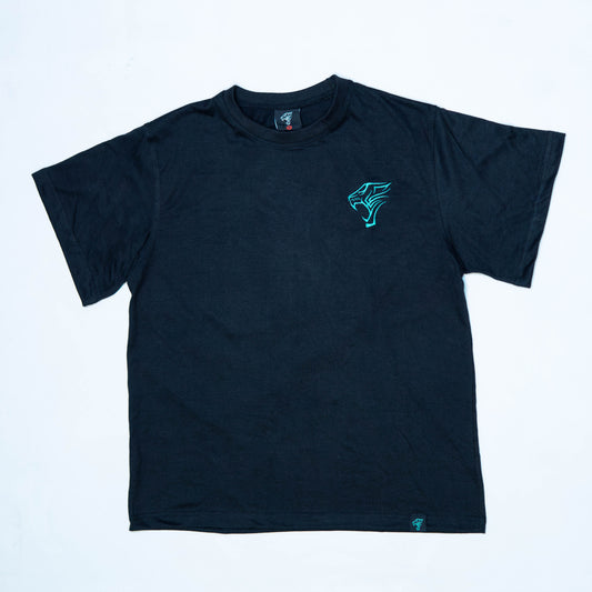 "Job's Not Finished" Oversized Tee - Swamp