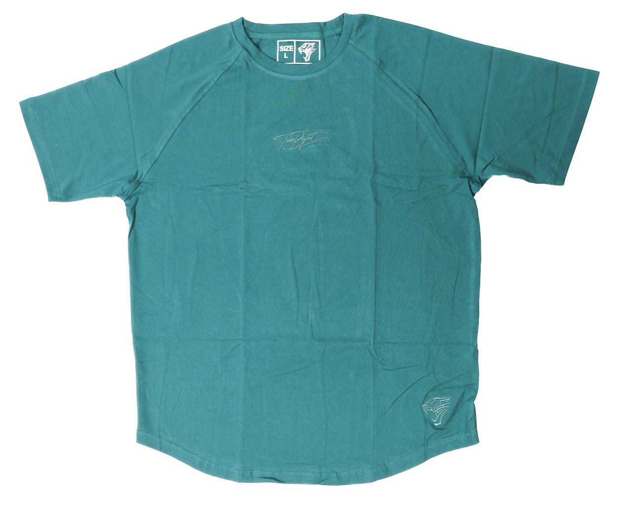 Oversized American Cut Signature Tee - Pine