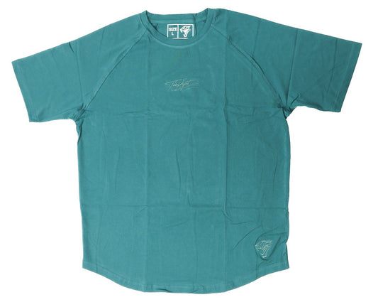 Oversized American Cut Signature Tee - Pine