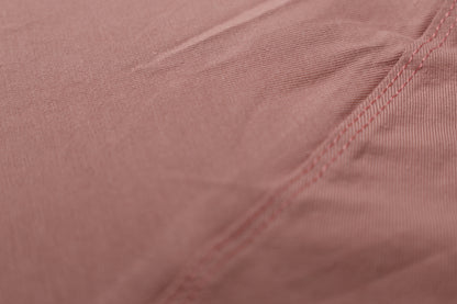 Oversized American Cut Signature Tee -Rose