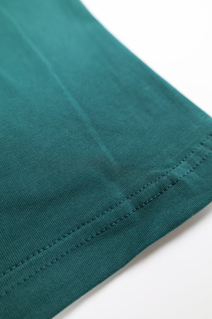 Oversized American Cut Signature Tee - Pine