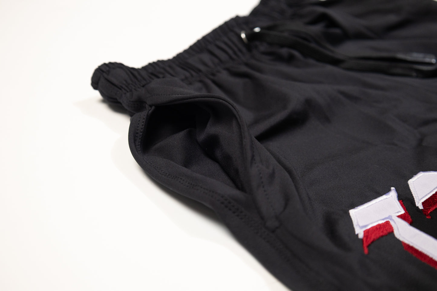 AP Red Cat Skull Squat Shorts