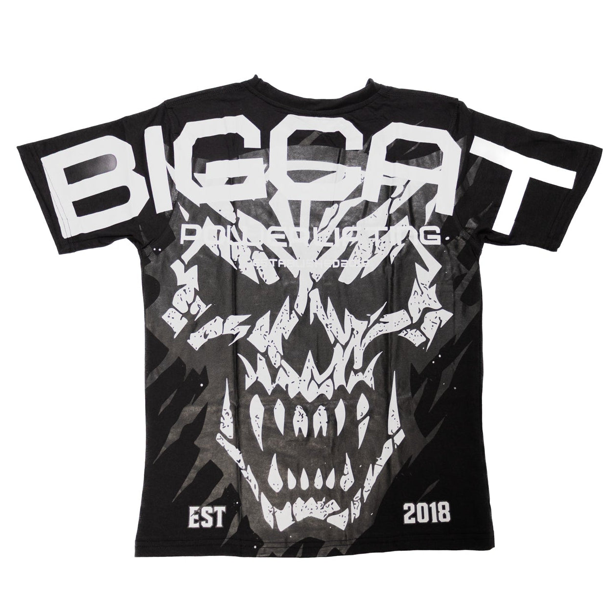 AP White Cat Skull Classic Fit Tee