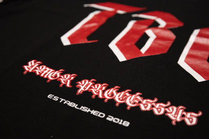 AP Red Cat Skull Classic Fit Tee