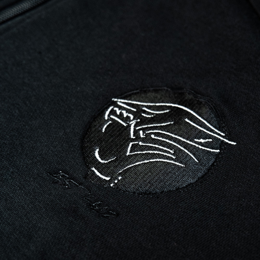 Heavy Duty "Envy" Zip-Up Hoodie- Knight