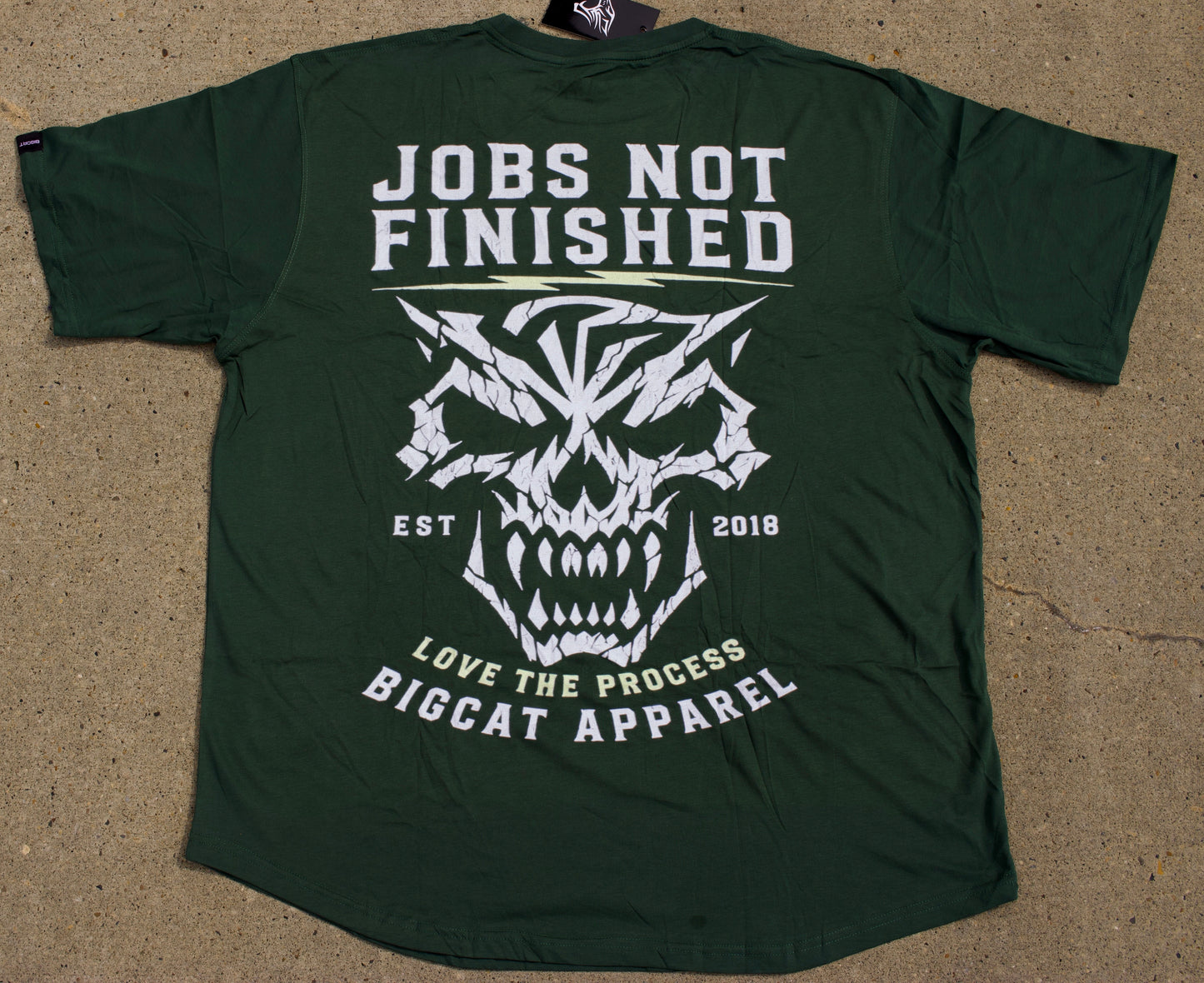Jobs Not Finished v2 - Gasp Inspired - Pine